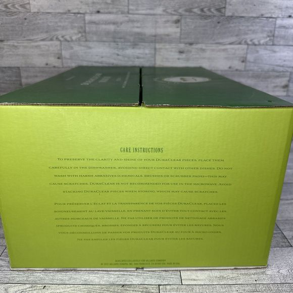 Williams Sonoma Duraclear Margarita Glasses Set Of 6 Multi Color New - Picture 4 of 4